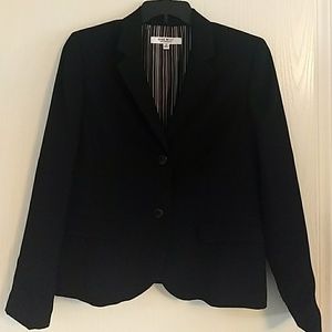 Nine West Womens 12 Black Jacket Blazer